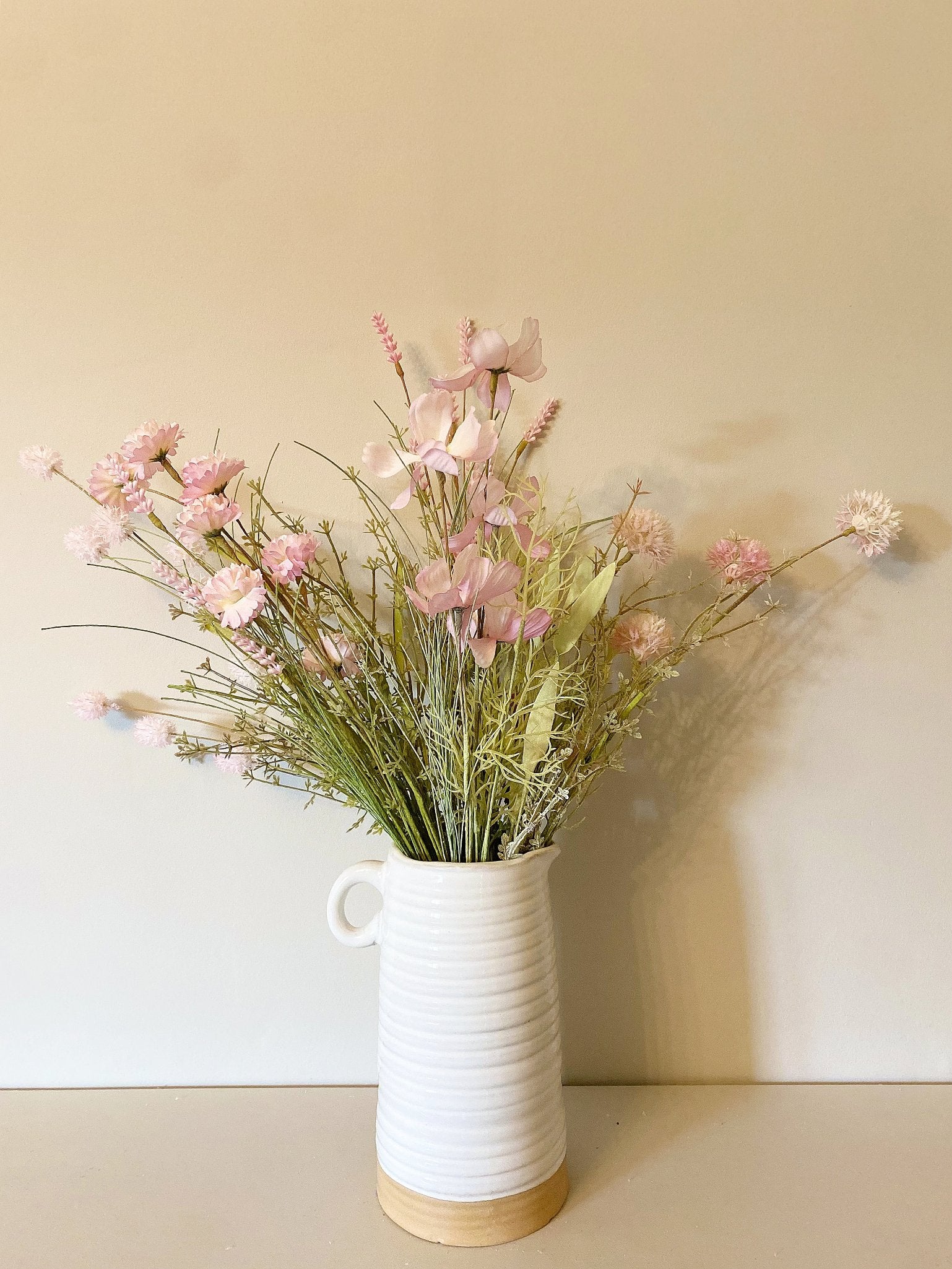 Pink Wild Flower Stem