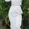 Stone Effect Lady With Urn Statue