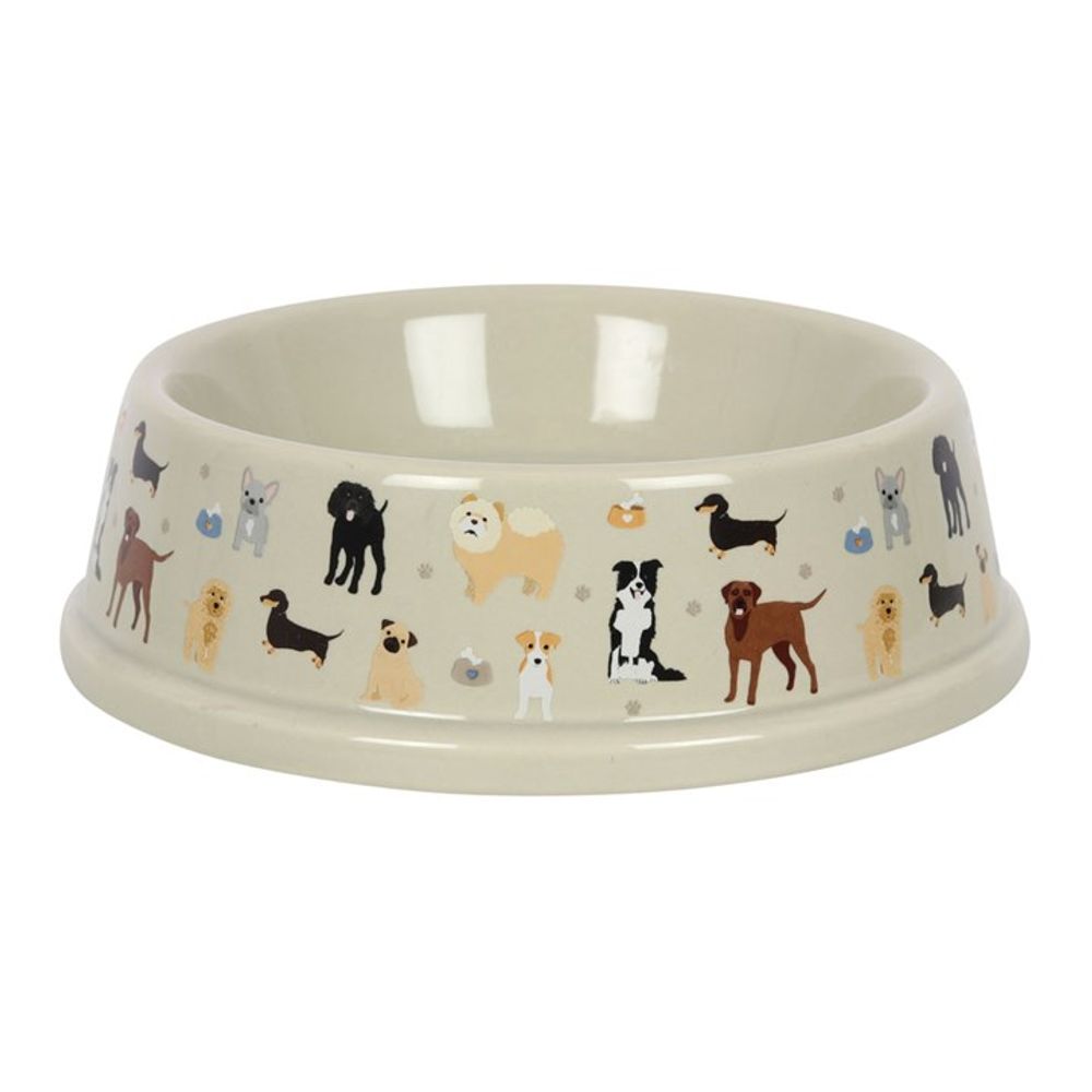 Dog Print Food Bowl