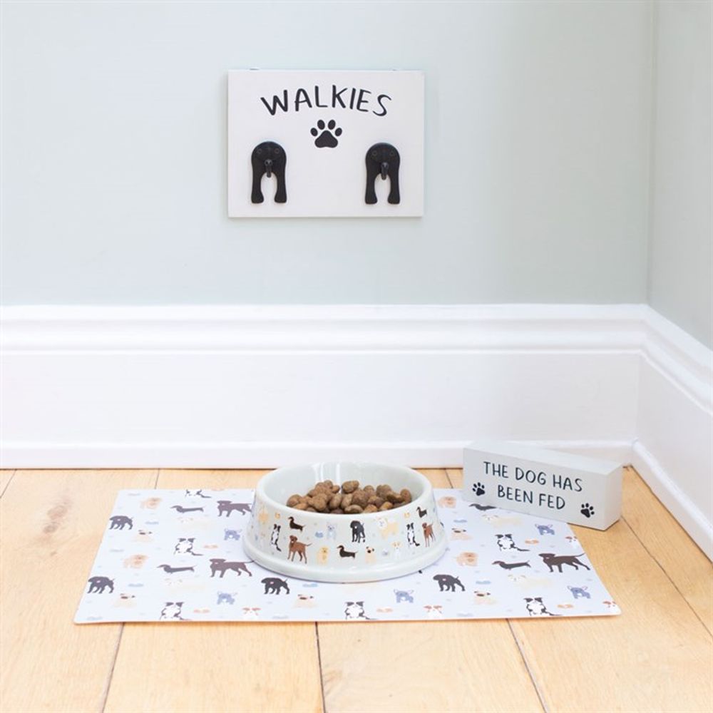 Dog Print Food Bowl